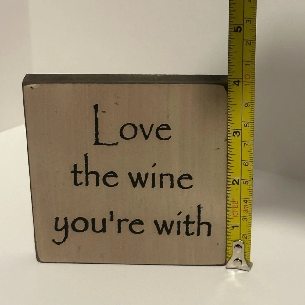 Decorative Wine Quote Signs